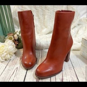 Sam Edelman leather Reyes ankle booties